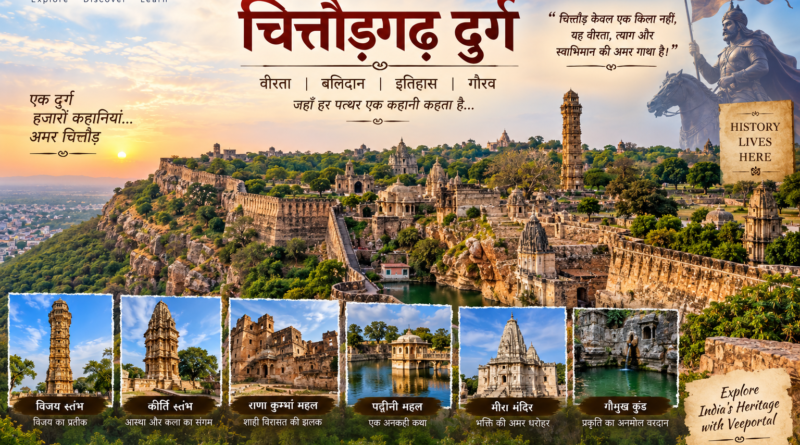 चित्तौड़गढ़ दुर्ग का इतिहास, वास्तुकला और प्रमुख दर्शनीय स्थल